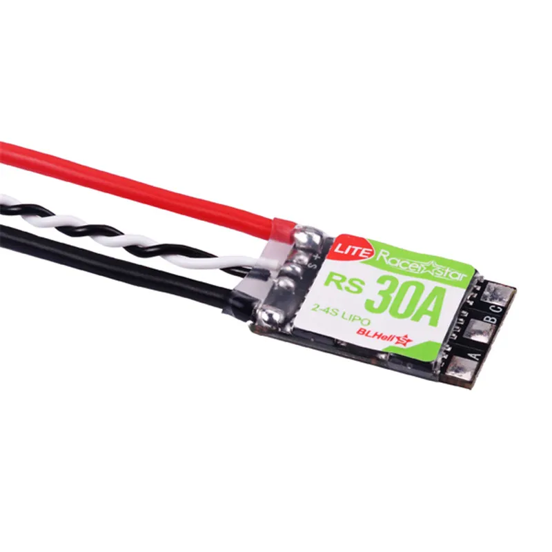 4 шт. Racerstar RS30A Lite 30A Blheli_S BB1 2-4S бесщеточный ESC поддержка Oneshot42 для RC FPV гоночный Дрон мультиротор часть DIY Асса