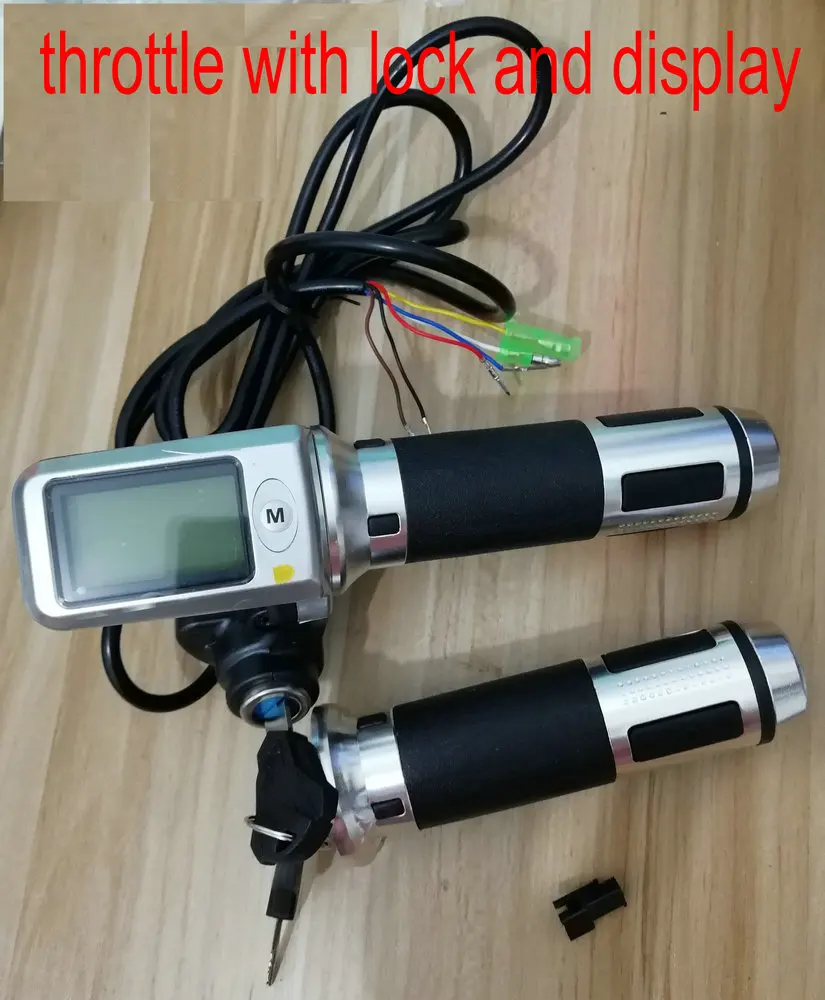 Sale twist throttle rolling handlebar for electric bike scooter tricycle MTB 36v48v60v with lock/key/cruise&speed battery indicator 8 Sale twist throttle rolling handlebar for electric bike scooter tricycle MTB 36v48v60v with lock/key/cruise&speed battery indicator 8