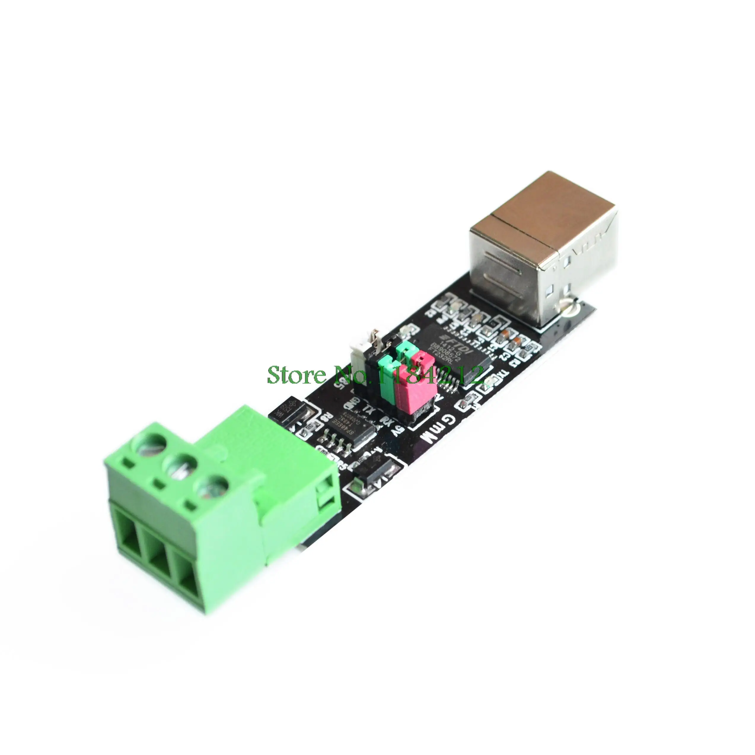 

USB 2.0 to TTL RS485 Serial Converter Adapter FT232RL SN75176 double function double protection