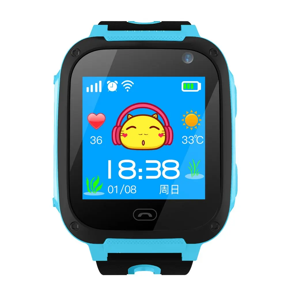 1.44 Inch Touch Screen Children Smart Watch SOS Emergency Alarm Camera Anti-Lost Watch For Kids Safe Kids Wristwatch
