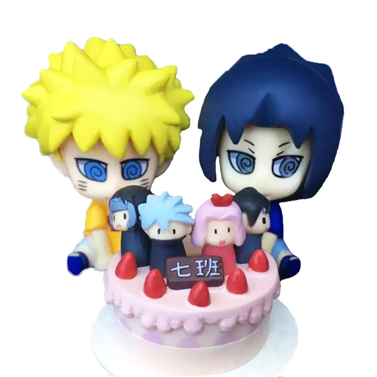 Chanycore 10 см коробка Naruto Shippuden SASUKE Uchiha Uzumaki семь класс 6 OPP Akatsuki Наруто фигурку