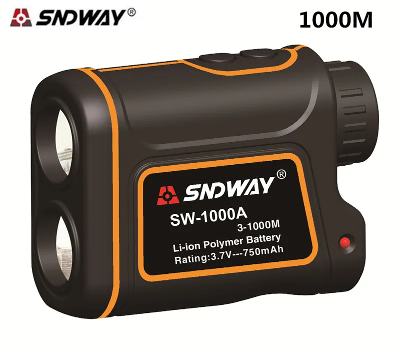 SNDWAY 1000M Laser Range Finder Scope Meter Speed Measurer Monocular