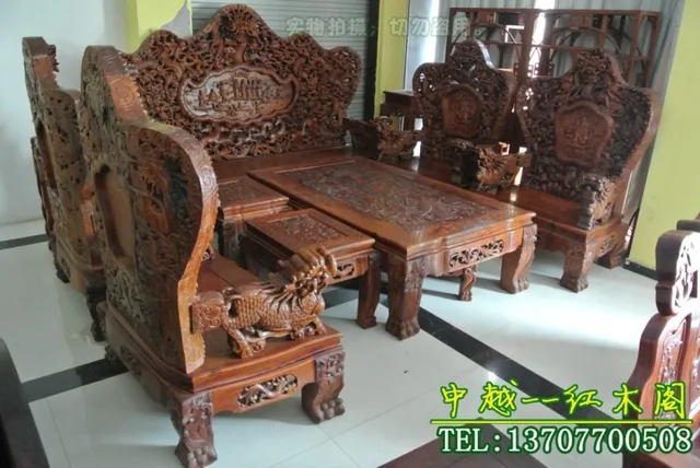 Mahogany Furniture Burma Pear Twelve Piece Suit Kowloon White Horse Sofa Baoding Mahogany Furniture Burma Pear Twelve Piece Suit Kowloon White Horse Sofa Baoding