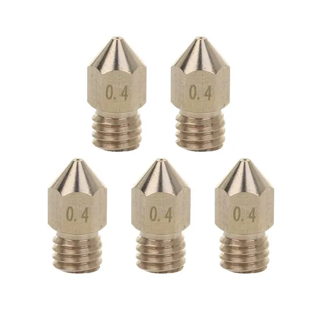 Best Price Printer Brass Copper Nozzle 0.4mm Extruder Print Head For 1.75mm MK8 Makerbot RepRap Drop ship Best Price Printer Brass Copper Nozzle 0.4mm Extruder Print Head For 1.75mm MK8 Makerbot RepRap Drop ship