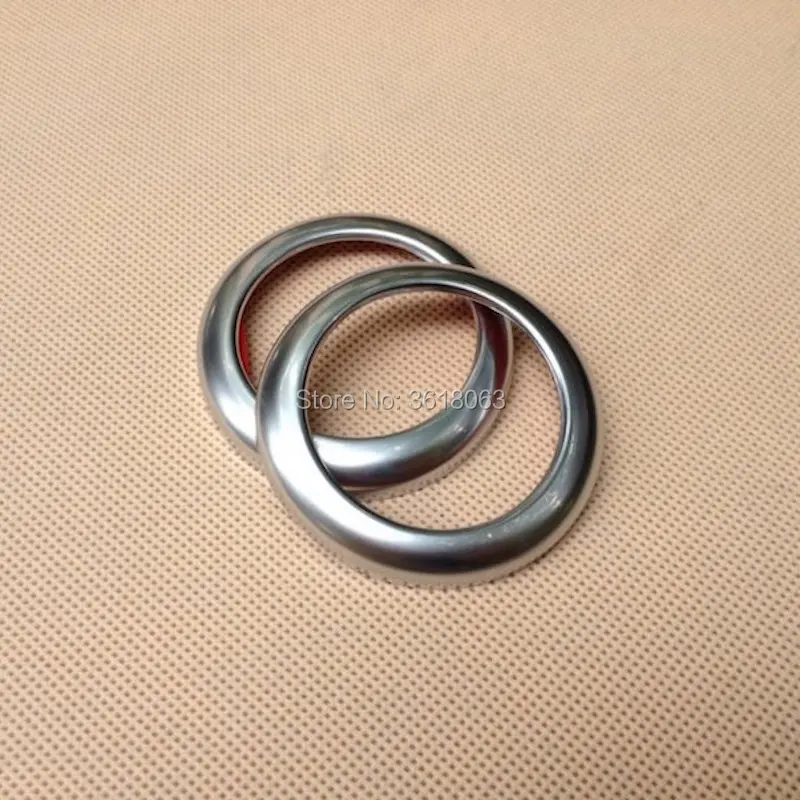 

Accessories For TOYOTA COROLLA 2014 2015 2016 Interior Speaker Ring Sound Box Panel Trims Cover ABS Chrome Stickers Car-Styling