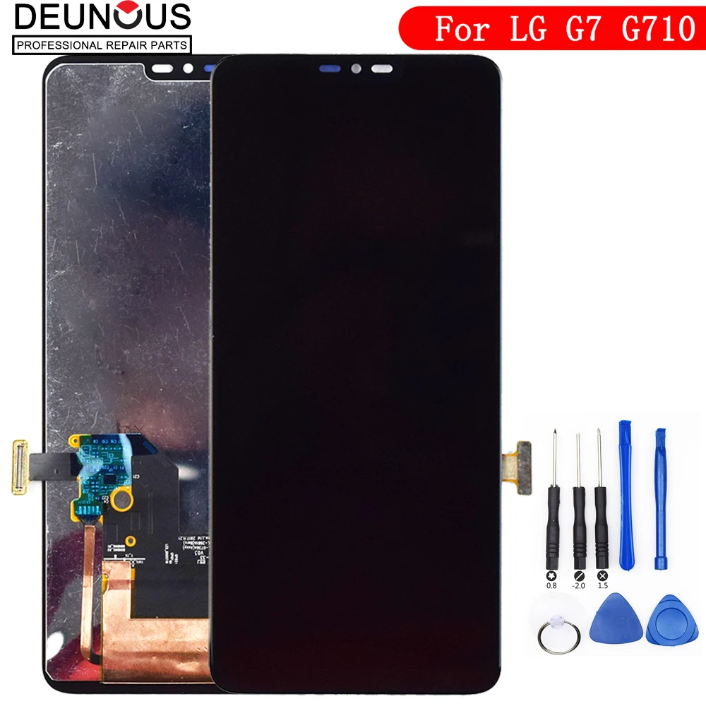 

New 6.1'' For LG G7 G710 LCD For LG G7 Display Panel Touch Screen Digitizer Sensor Glass Frame G710EM G710PM G710VMP Display