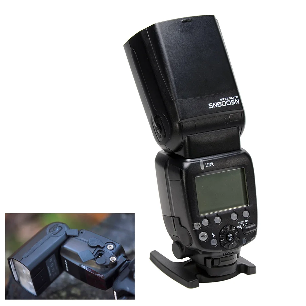 Shanny SN600SN Мастер Фонарик для камеры i-TTL Высокоскоростная Синхронизация 1/8000 s GN62 Cameraflash Вспышку Speedlite для Nikon DSLR