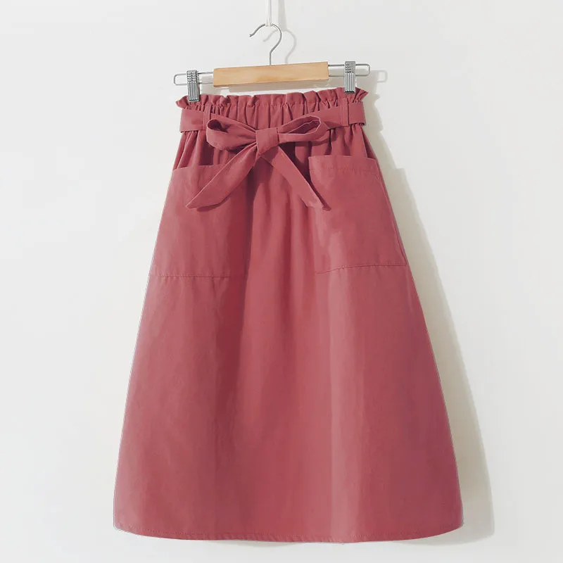 Womail Женская юбка летняя винтажная юбка с высокой талией Женские однотонные юбки вечерние длинные юбки для женщин повседневный праздничный пляжный J610