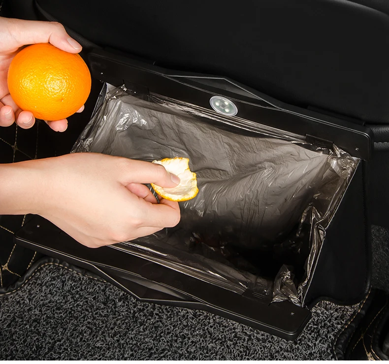 Led Dual-использовать сумка для хранения автомобиль мусорное ведро для мусора укладки Дело Пыль Держатель спинка сиденья сумку пепельница баррель