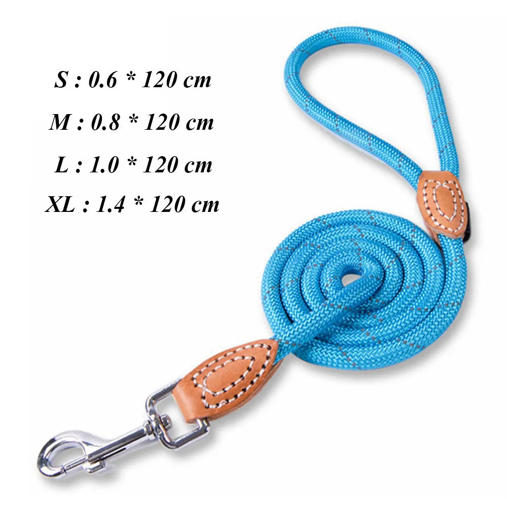 Dog Leashes For Dogs Outdoor Training Leash For Small Dog Puppy Leash Control Rope Durable Nylon Leads For Pet Dog Leash PY0229 11(1)