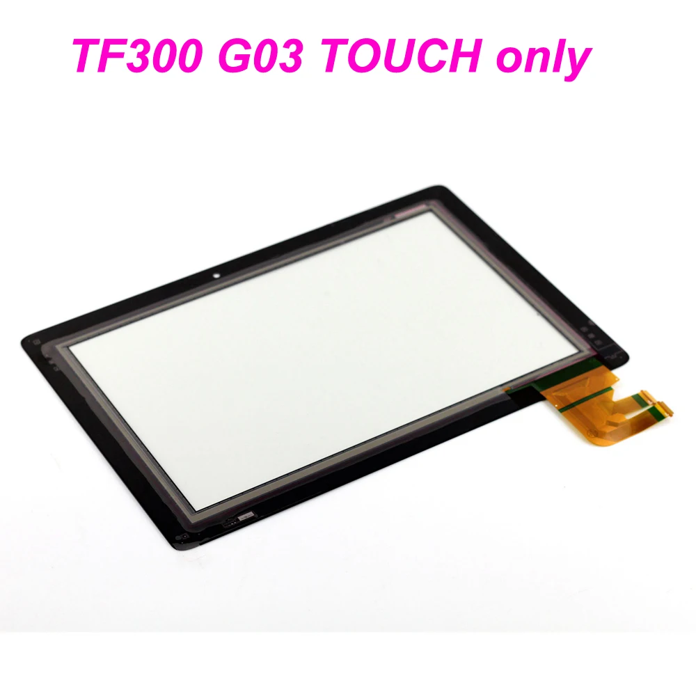 Для Asus Transformer Pad TF300 TF300T TF300TG TF300TL G03 G01 5158N FPC-1 сенсорный экран панель дигитайзер стекло сенсор