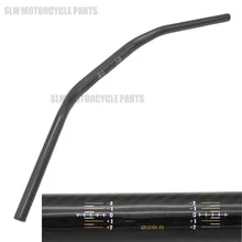 Мотоцикл из углеродного волокна 1 1/" 28 мм жир бар 22 мм Руль конец тяга Ручка Бар Яма Грязь Трейл двигатель велосипед мини Мотокросс мотовездеход квадроцикл