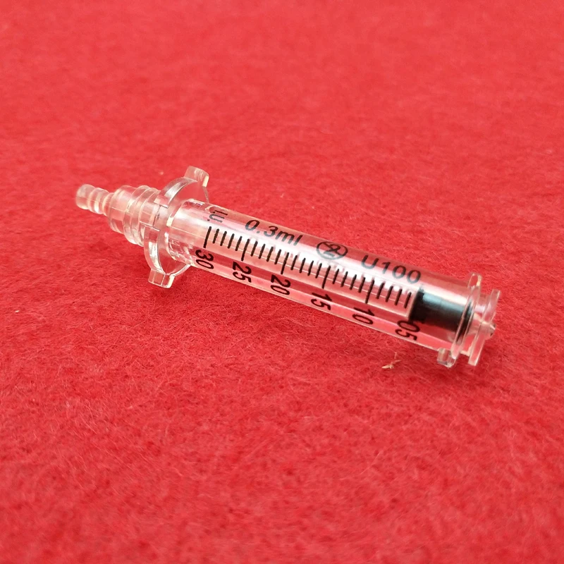 Tubo para Hyaluron Selo Disposível Seringa Caneta Atomização Desnecessária Nebulizador Infiltração Enrugamento Resistência 10 Pçs 0.3 ml 3 Beleza e saúde