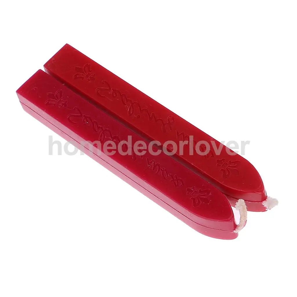 Vintage Envelope Sealing Logo Seal Wax Stamp Heart Carved for Xmas Party Invitation