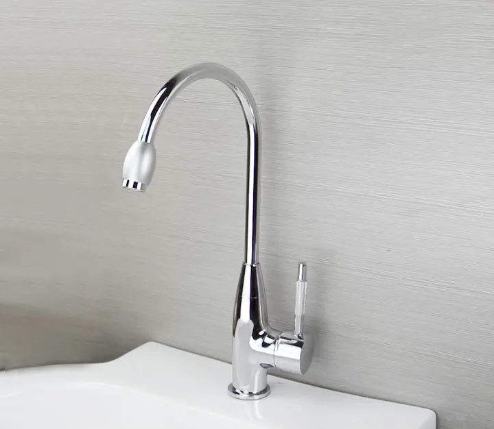 e_pak free shipping 85063 single lever brand chrome swivel kitchen sink tap hot and - Kitchen Sink Brands e_pak free shipping 85063 single lever brand chrome swivel kitchen sink tap hot and - Kitchen Sink Brands
