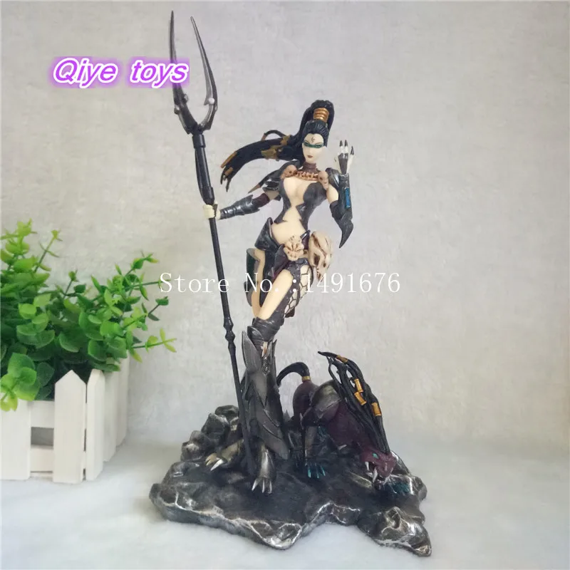 

The Bestial Huntress Nidalee Action Figure 1/8 scale painted figure Big Ver. Nidalee The Bestial Huntress Doll PVC figure Toy