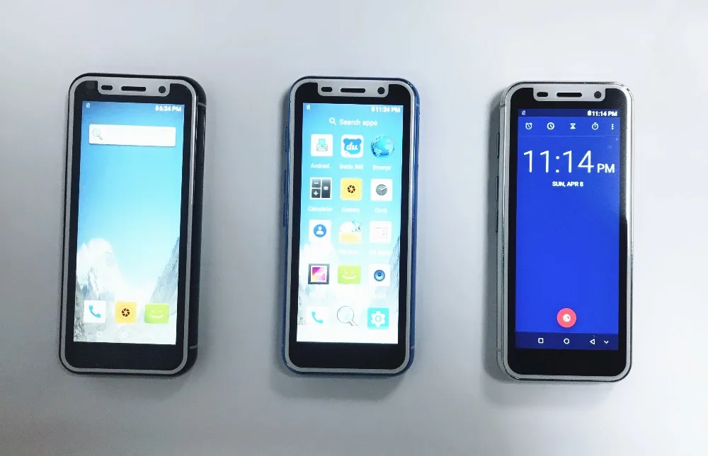 Супер мини смартфон Melrose 2019 ультра тонкий 3 4 дюймов MTK6739V 1 ГБ 8 Android отпечаток