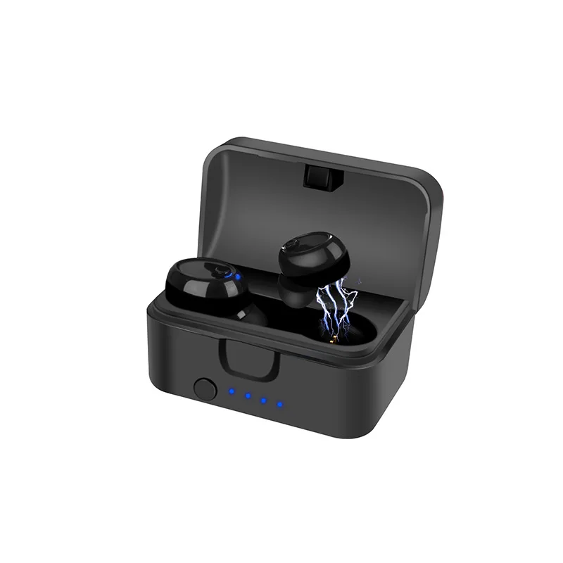 

Mini TWS Bluetooth Earphones with Mic True Wireless HIFI Stereo Earbuds with Mobile Charging Cabin for iPhone Android 6 7 8 Plus