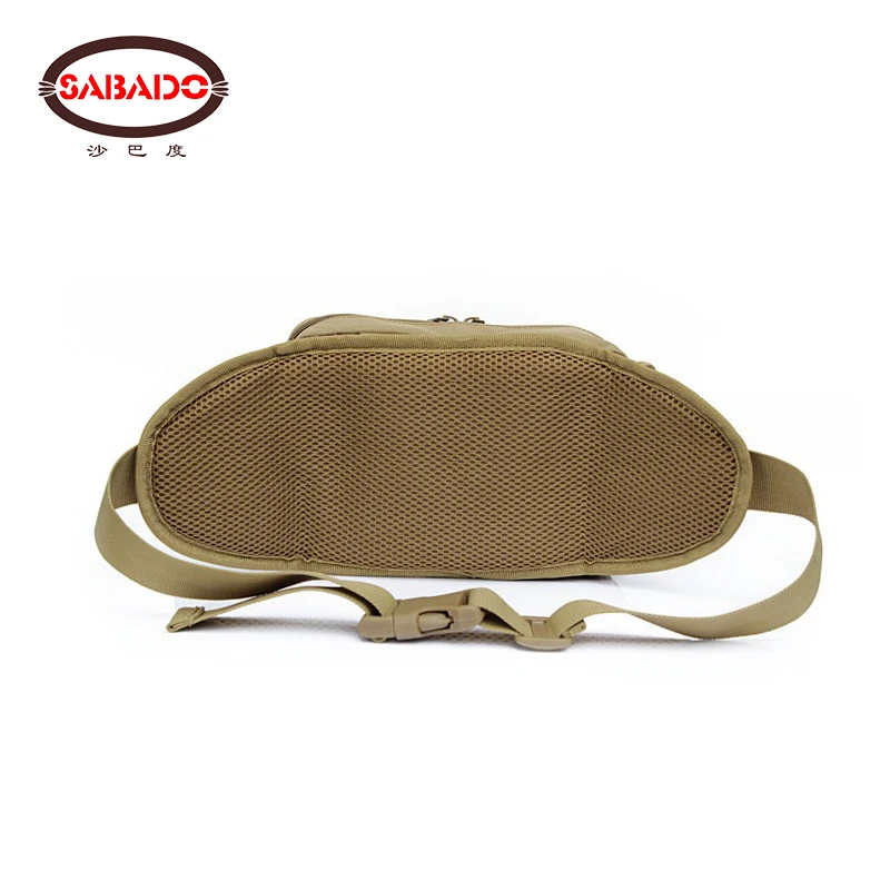600D PVC camouflage water proof comfortable waist bag Inclined shoulder bag hiking Handbag bags