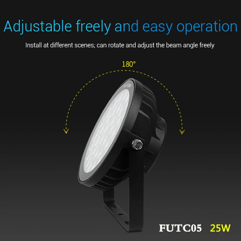 2100LM 25 Вт RGB CCT Smart Открытый Светодиодный светильник ландшафтный для сада AC 220V Wi Fi/с