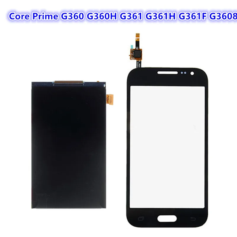 4," для samsung Galaxy Core Prime G360 G360H G361 G361H G361F G3608 ЖК-дисплей экран и Передний сенсорный экран дигитайзер Запчасти