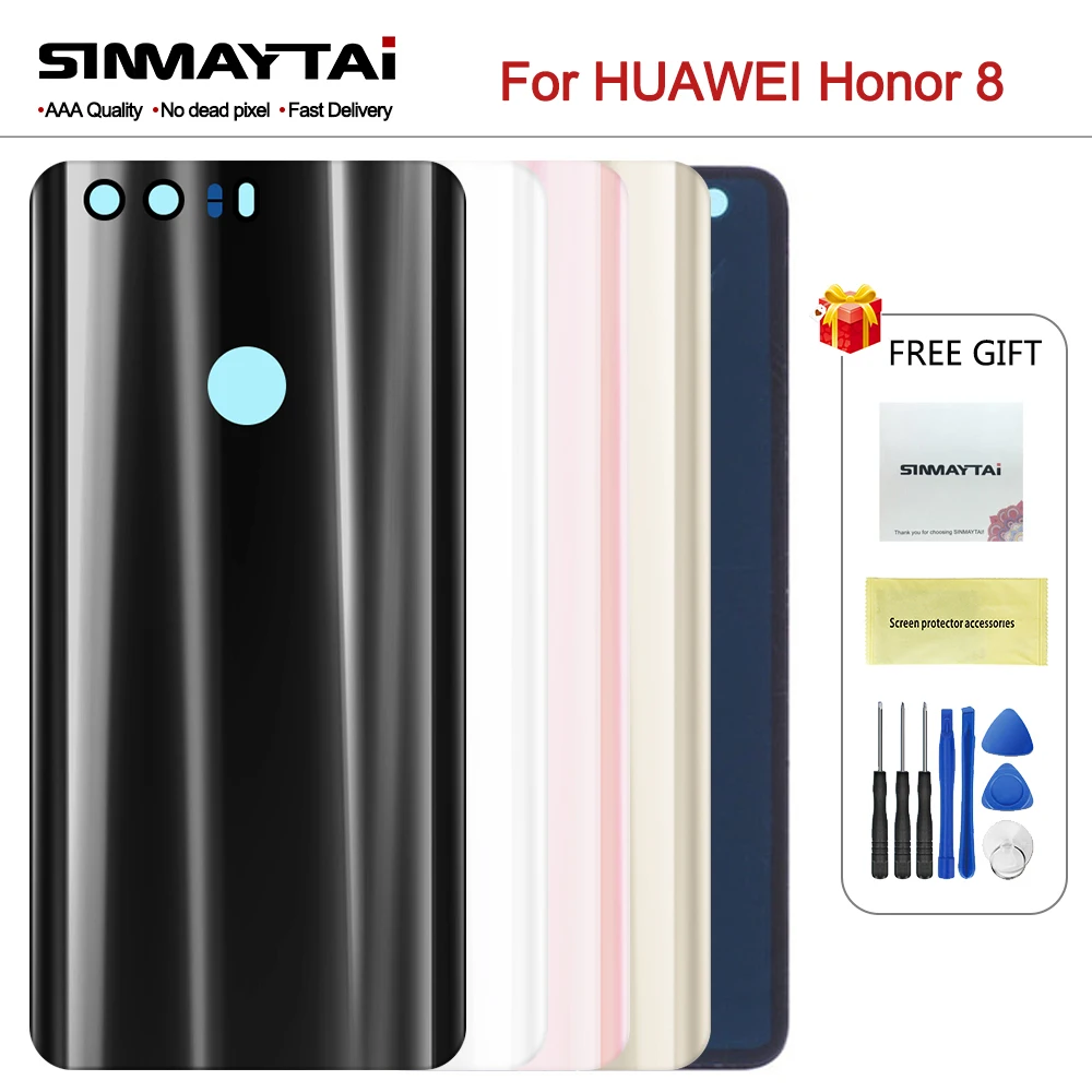 Задняя крышка батарейного отсека для Huawei Honor 8 5 2 дюйма запасные части | Мобильные
