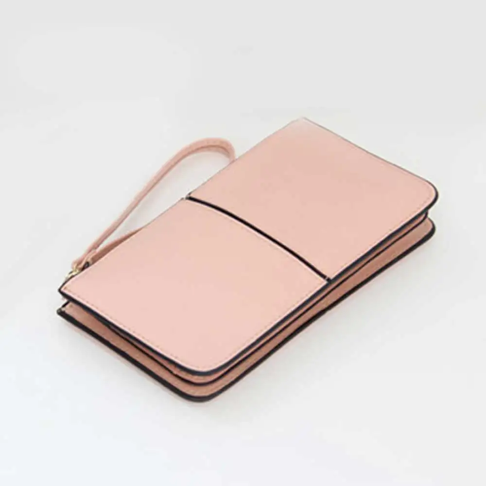 

Brand Designer New Genuine leather Long Wallet Women Wallets Hasp Female Money Coin Purse Card Holder Clutch