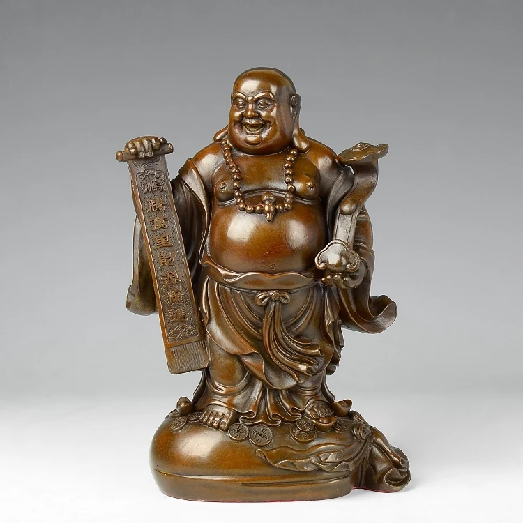 

Opening Copper Buddha Like Furniture Than For Yuen Smiling Bronze Pure Buddha Home Furnishing Shop Recruit Display Than Use