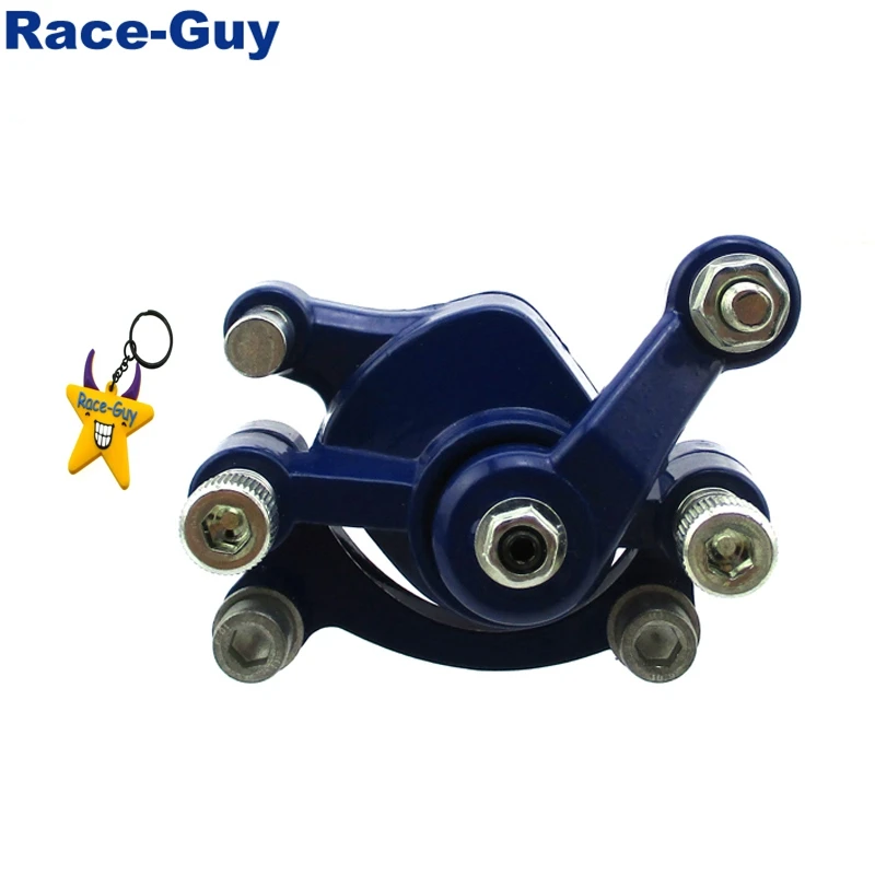Blue Rear Disc Brake Caliper For 97cc Mini Bike BAJA DoodleBug BLITZ DB30 DB30S DB30Rin Chain