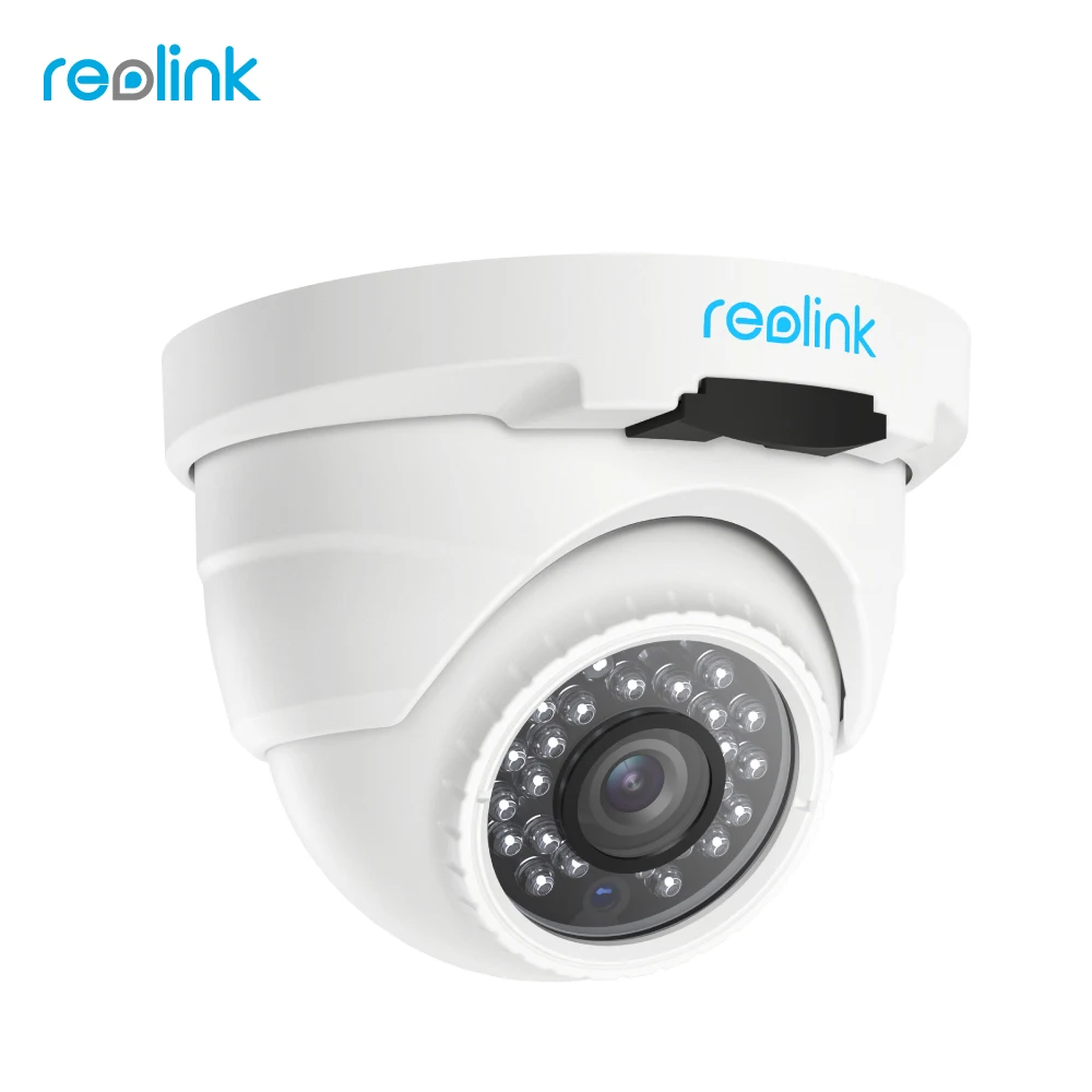 Reolink IP Security Camera PoE Outdoor 4MP Video Dome IR Cam W Audio RLC420