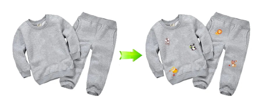 36PcsSet Cartoon Animal Patch Iron On Clothes A-Level Washable 2018 New Parches Ropa T-Shirt Diy Decoration Applique 4