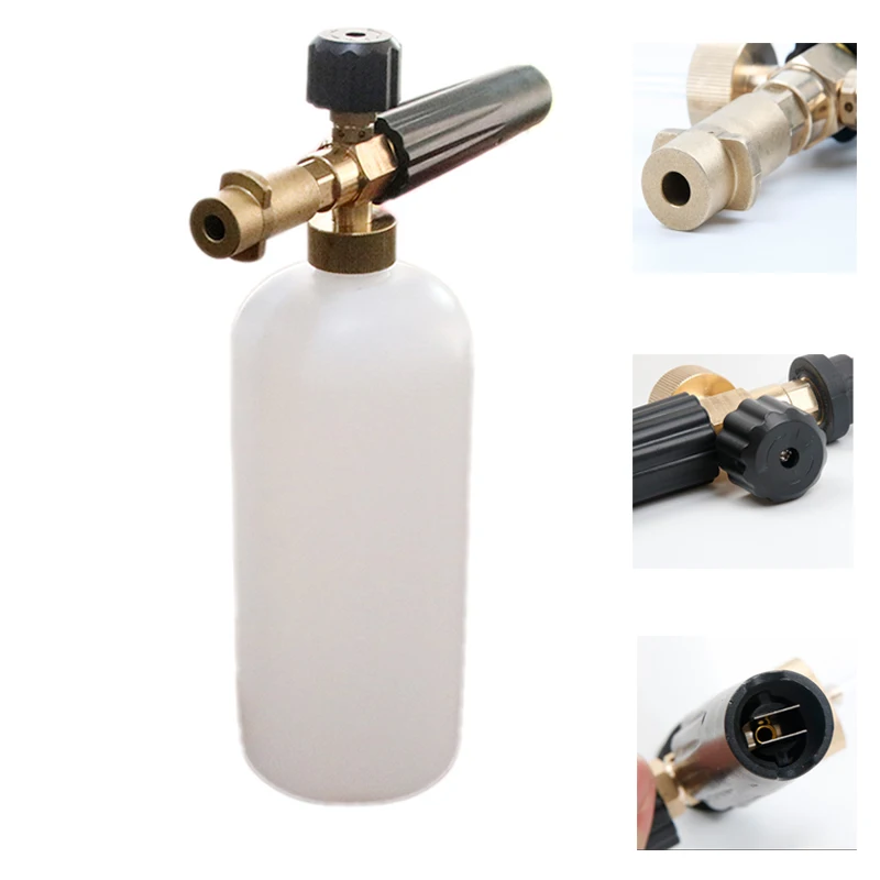 

Universal Car Washer High Pressure Snow Foam Lance for Karcher K Soap Foamer Adjustable Foam Nozzle Generator Auto Accessories