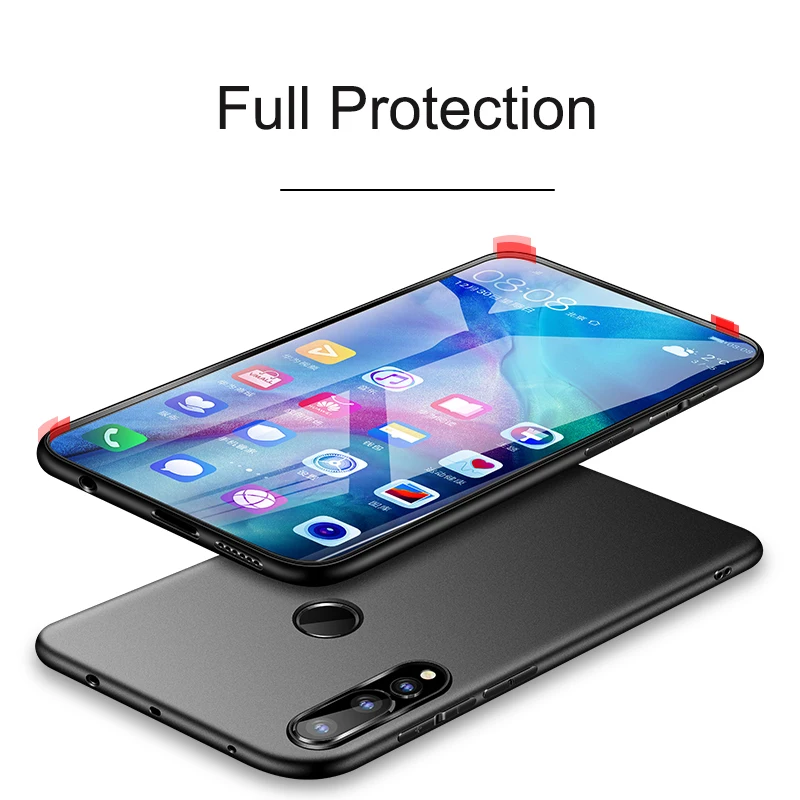 Матовый Мягкий силиконовый чехол с полной защитой для UMIDIGI A5 Pro|Бамперы| |