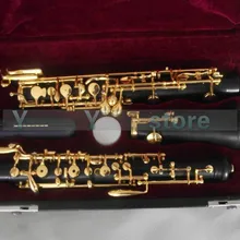 Отличное полуавтомат эбенового дерева гобой С ключевым позолоченные