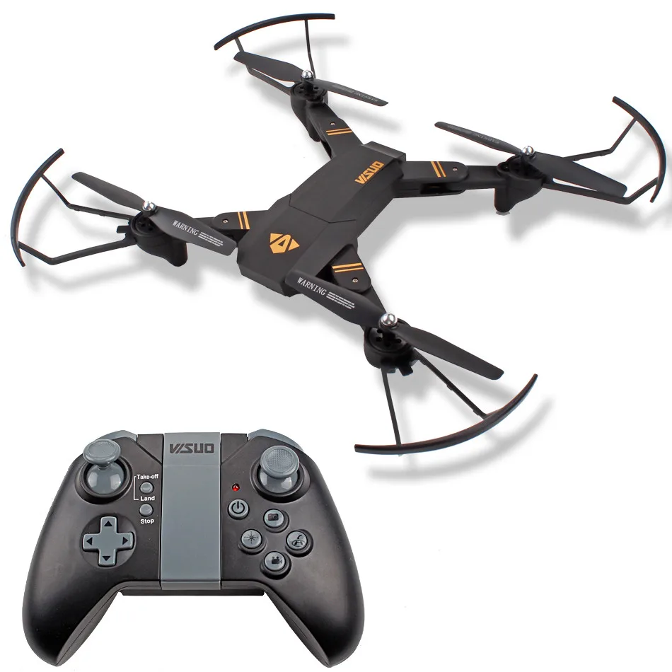 VISUO XS809HW складной селфи Радиоуправляемый Дрон с FPV Wifi 2MP широкоугольная камера или