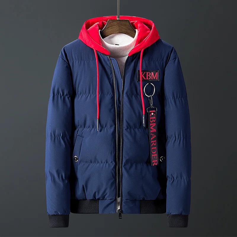Good Quality Men Hooded Winter Coats Casual Warm Down
