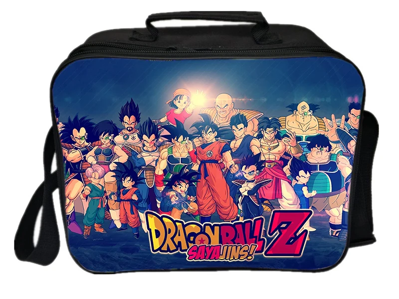Dragon Ball сумка для обеда для детей, мужчин, женщин, мальчиков и девочек Ланч-бокс Goku красивая детская Студенческая сумка для пикника