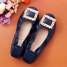 2017 New Summer Shoes Women Genuine Leather Flats Fashion Casual Soft Mother Loafers Moccasins Female Driving Shoe Wholesale