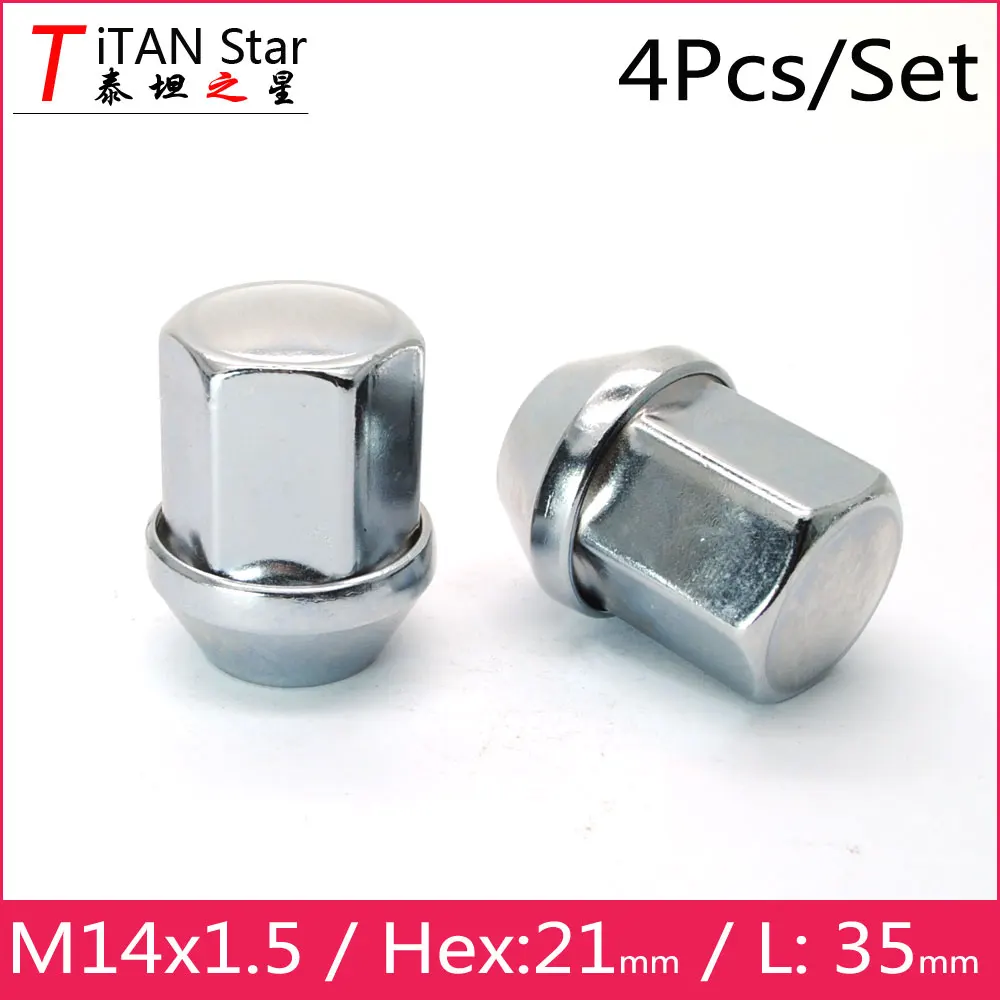4 шт. M14x1.5 PCD OEM наконечники для колес из сплава Land Rover FREELANDER EVOQUE Ford S Max JAGUAR F PACE|Гайки