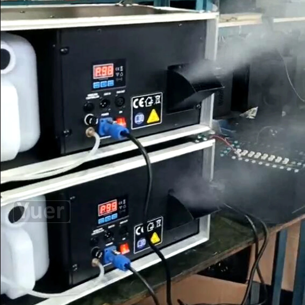 Máquina de Fumaça e máquina e profissional Fogger para Casamento Festa em Casa Nova 1500 w Haze Palco Dmx 512 1500 w Bar Discoteca dj 10 NOVA 1500W Haze Máquina de FumaçaMáquinaProfissional Palco
