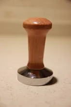 Generisches Edelstahl Kaffee Tamper Barista Espresso Tamper 57,5mm Basis Kaffeebohne Presse