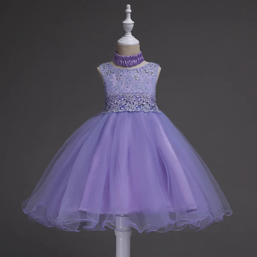 Flower Princess Girl Dress Pageant Children Frocks Formal Designs Dresses For Teenage Girls