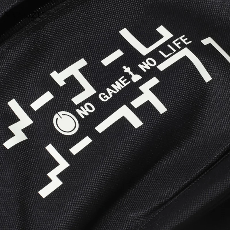 Рюкзак для косплея из японского аниме No Game Life студенческий рюкзак ткани Оксфорд