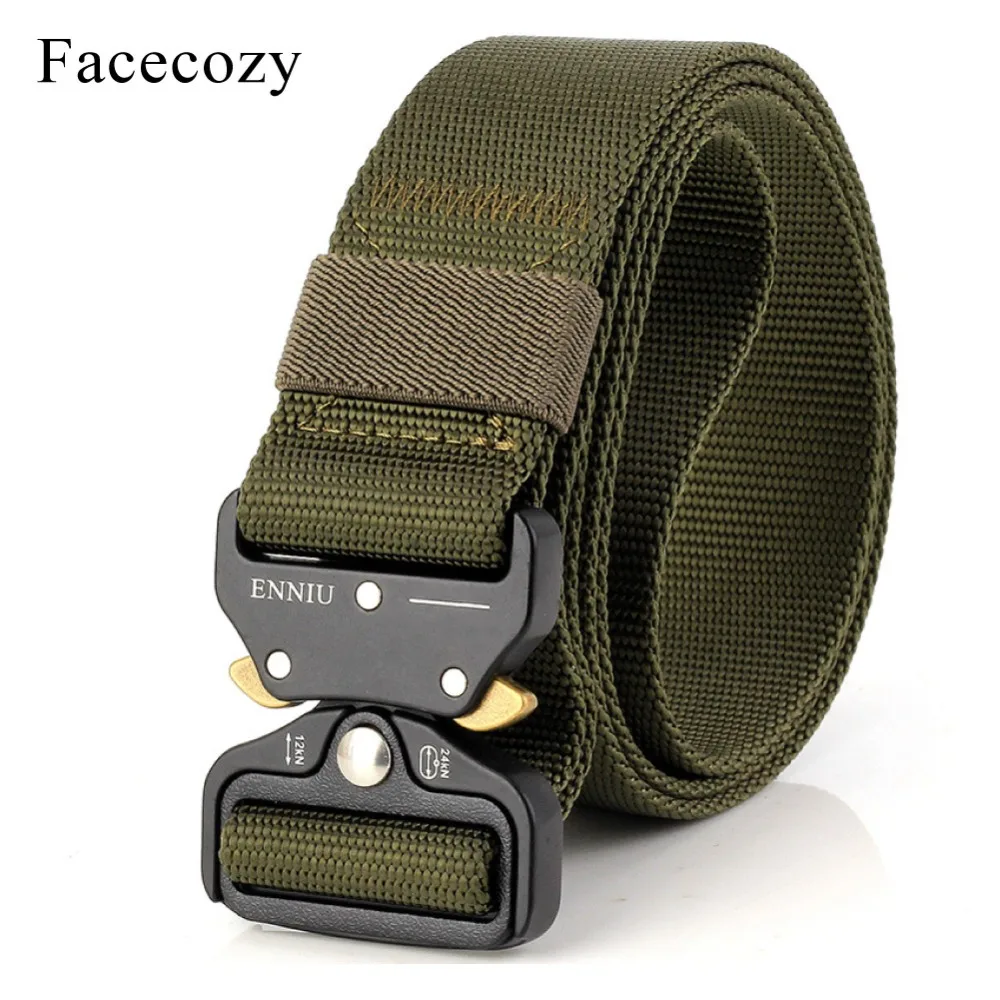 Facecozy Military Tactical Nylon Belt Waist Straps Adventure Outdoor