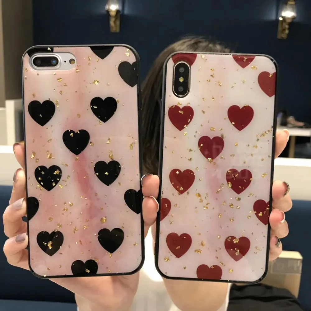 

Mobile phone case for iphone 6 6s 7 8 plus X xr XS MAX Glue masonry protective sleeve sases