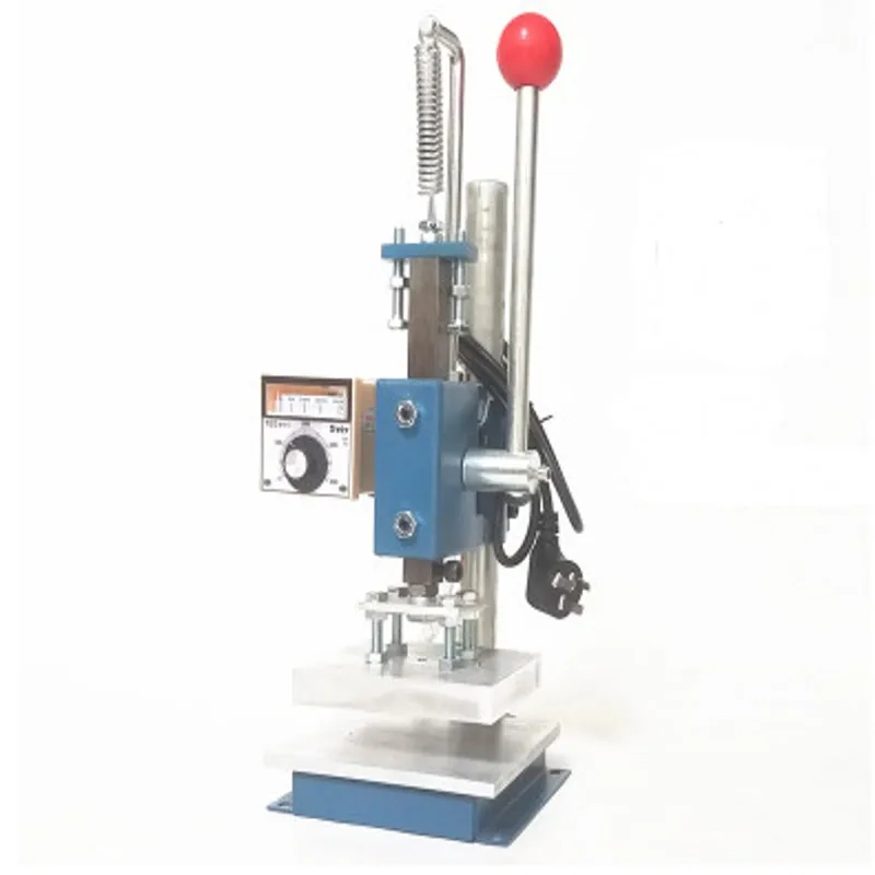 

10x8cm Hot foil stamping machine and leather debossing machine 2 in 1 combo, 110V with USA plug