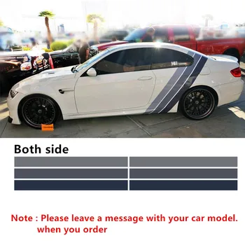 

Car styling Both Side For BMW Motorsport Tricolor Racing Performance Decals Stickers Car body decoration Vinyl Stickers