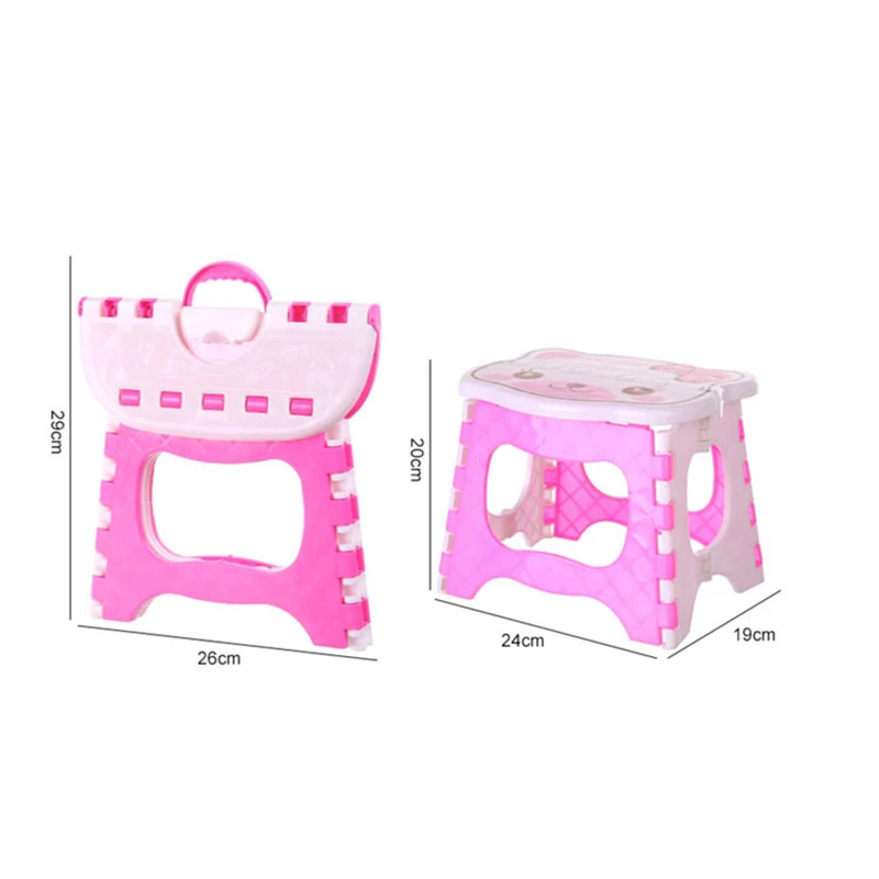 

Folding Step Stool - The Lightweight Step Stool is Sturdy Enough to Support Adults and Safe Enough for Kids