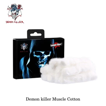 

(10G/Pack) Demon Killer Organic Muscle Cotton Wick Pure Taste No colorant For Low-ohm builds RDA RDTA RTA Rebuild Vape Vaporizer