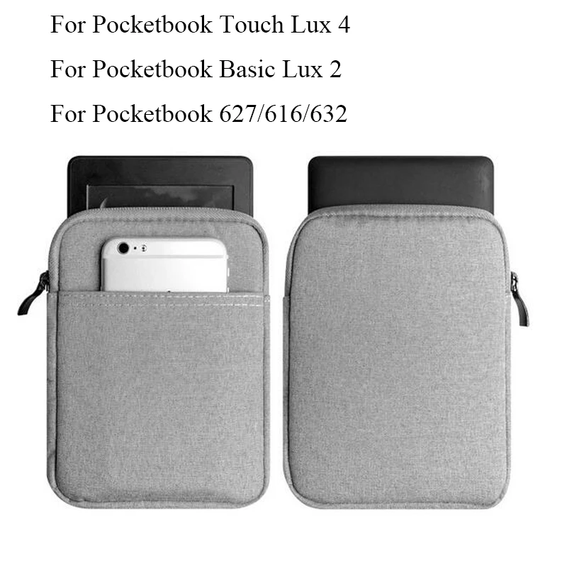 

Shockproof Sleeve Case For PocketBook Touch Lux 4 Basic Lux 2 Tablet Bag Pouch e-Book e-Reader Case For Pocketbook 627 616 632